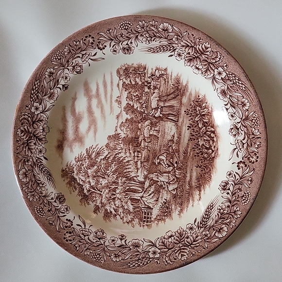 Harvest Dinner Plate From Currier & Ives - Picture 8 of 10